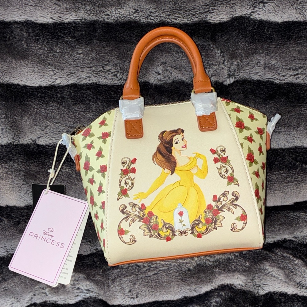 Loungefly Disney Belle Floral mini satchel